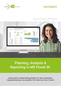 Planen in Power BI Titel en