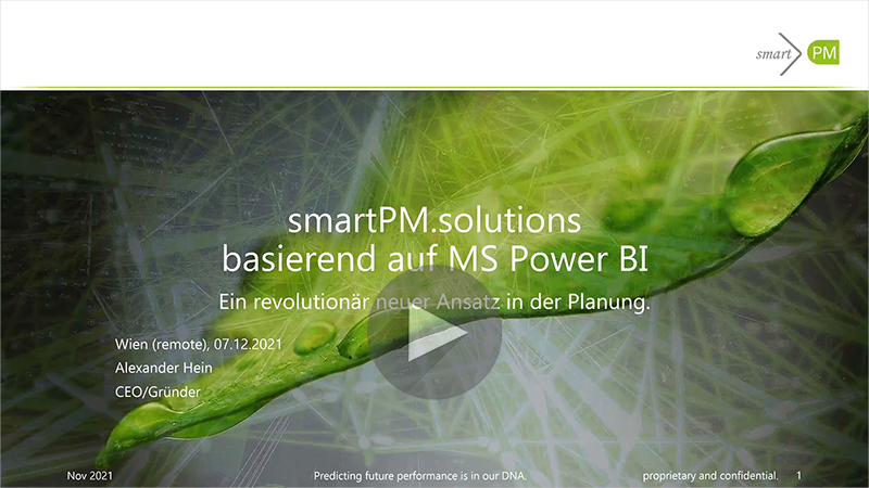 Video: Planning in Power BI - smartpm.solutions