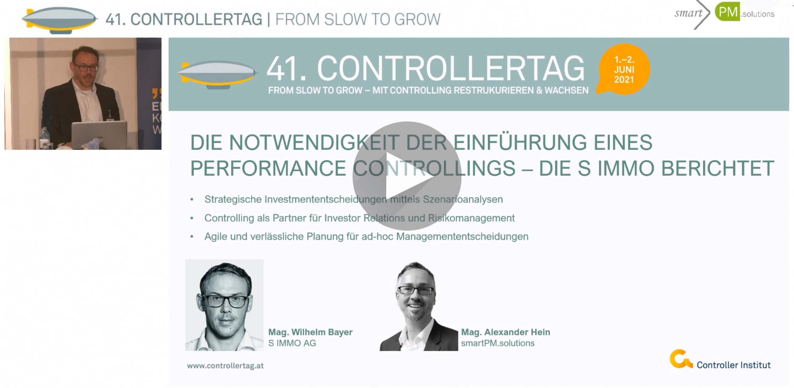Controllertag Performance Controlling